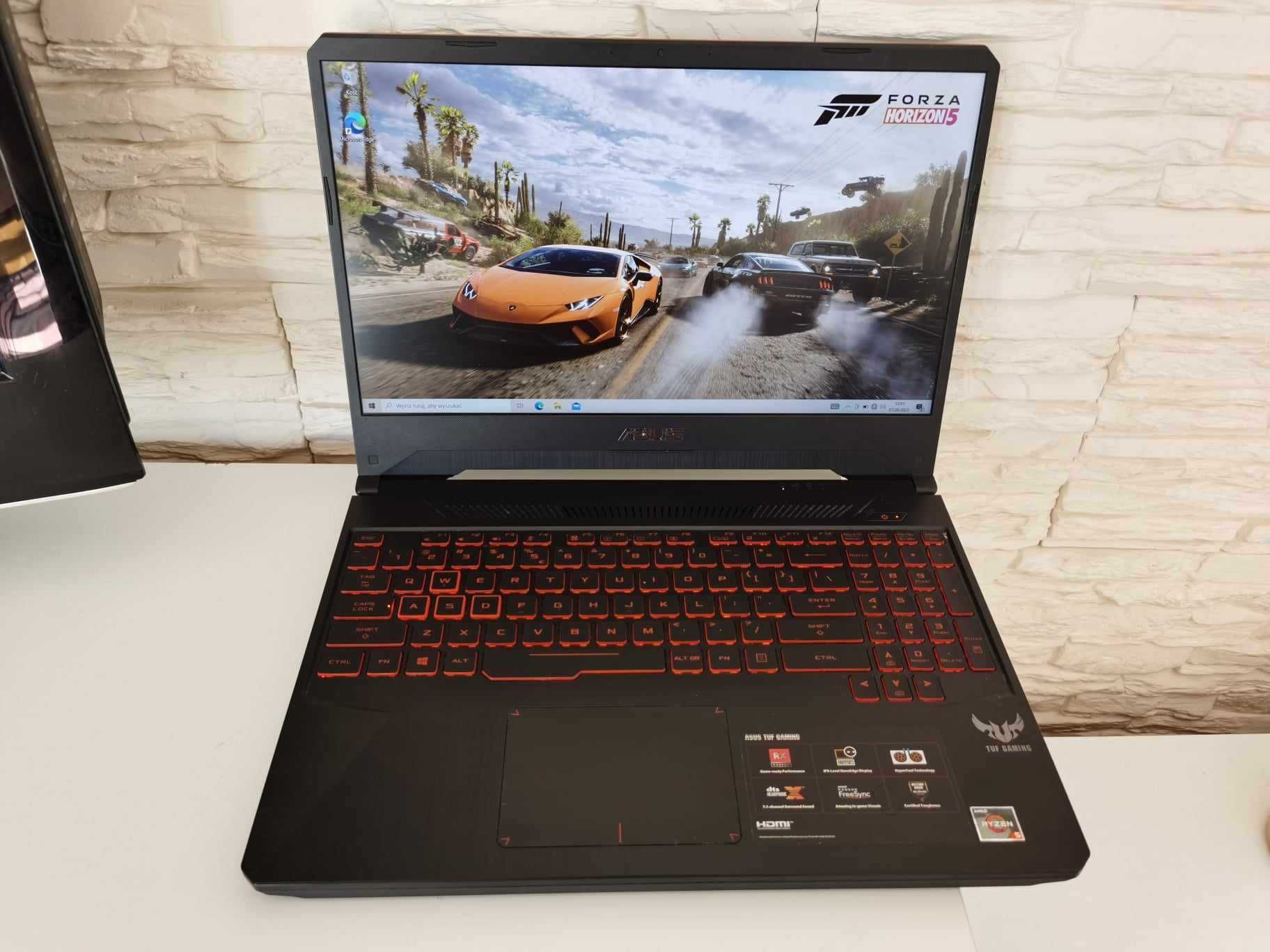 GAMINGOWY Laptop ASUS TUF 15.6"FHD Ryzen 8x3.70Ghz,16GB,RX560-4GB/SSD