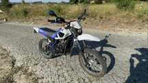 Yamaha dt 50 lcd restaurada versão matricula branca