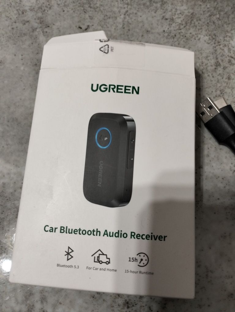 UGREEN Adapter Bluetooth 5.3 Samochodowy