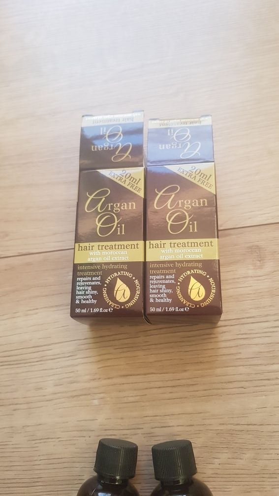 Olejek arganowy Xpel Argan Oil hair treatment 2 x 50 ml .
