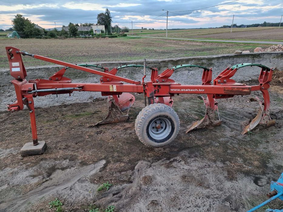 Pług Staltech Resorak DNR-S 4 skibowy zab. resorowe, stan bdb