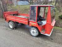 Massey Ferguson perkins Lindner T 3500 s.Rozrzutnik samozbierająca