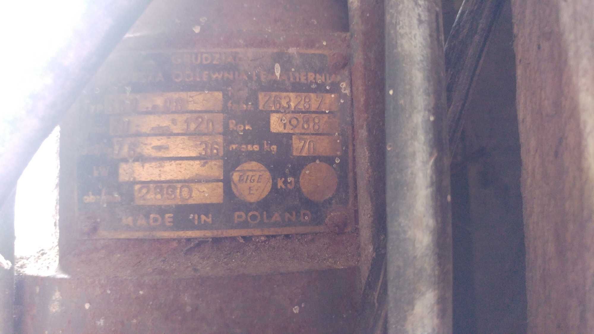 Nowa pompa głębinowa Grudziądz 1988rok. Moc 2.2kW