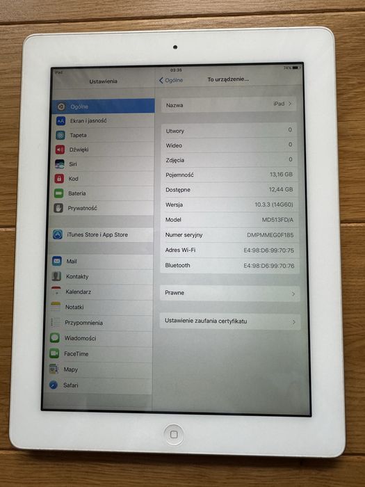 iPad 4 A1458, 16GB
