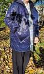 Kurtka damska pikowana w kolorze granatowym plus size - 50, nowa