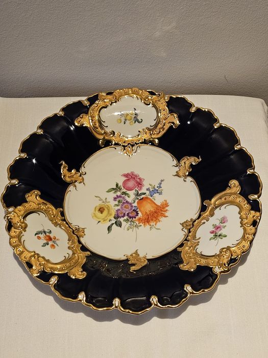 Patera ozdobna Miśnia (Meissen) 30cm.
