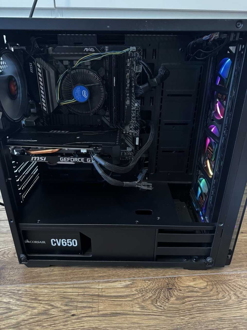 komputer i3 10100f | gtx1660 | 16gb ram | 1tb | 650w | mag b460m