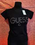 Czarna koszulka damska Guess S M L XL wysyłka pobranie bardzo ładna