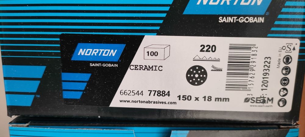 Krążki ścierne Norton