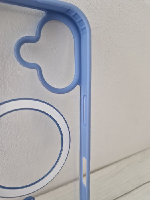 Acrylic Color Magsafe Case do Iphone 16 Plus jasnoniebieski