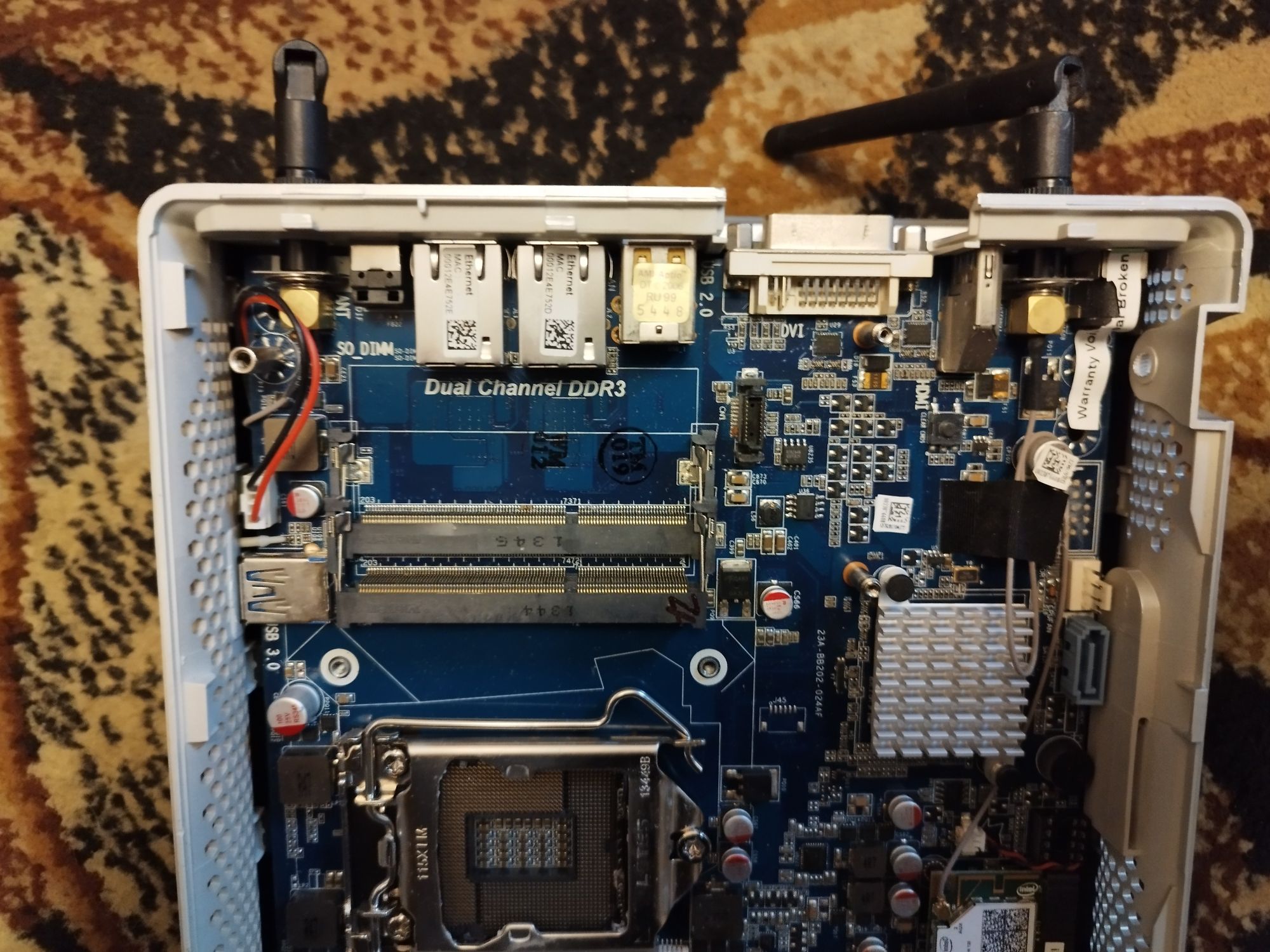 Zotac pc modem braki