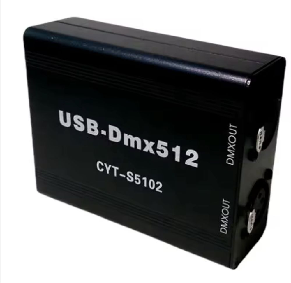 Controlador USB DMX 512 canais