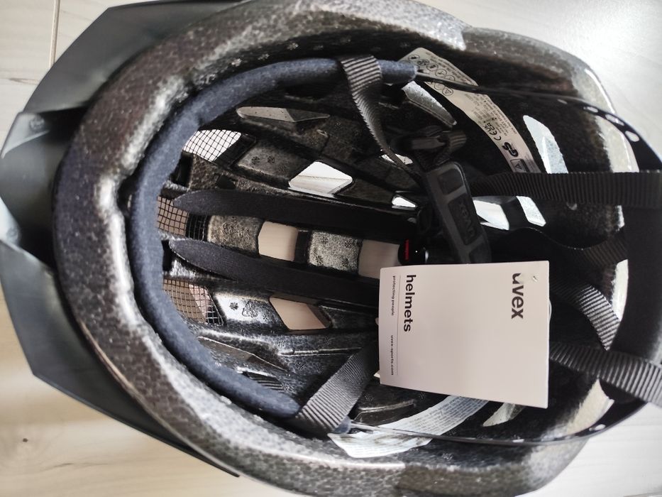 Uvex i-vo CC  kask rowerowy L 56-60 Black górski szosowy