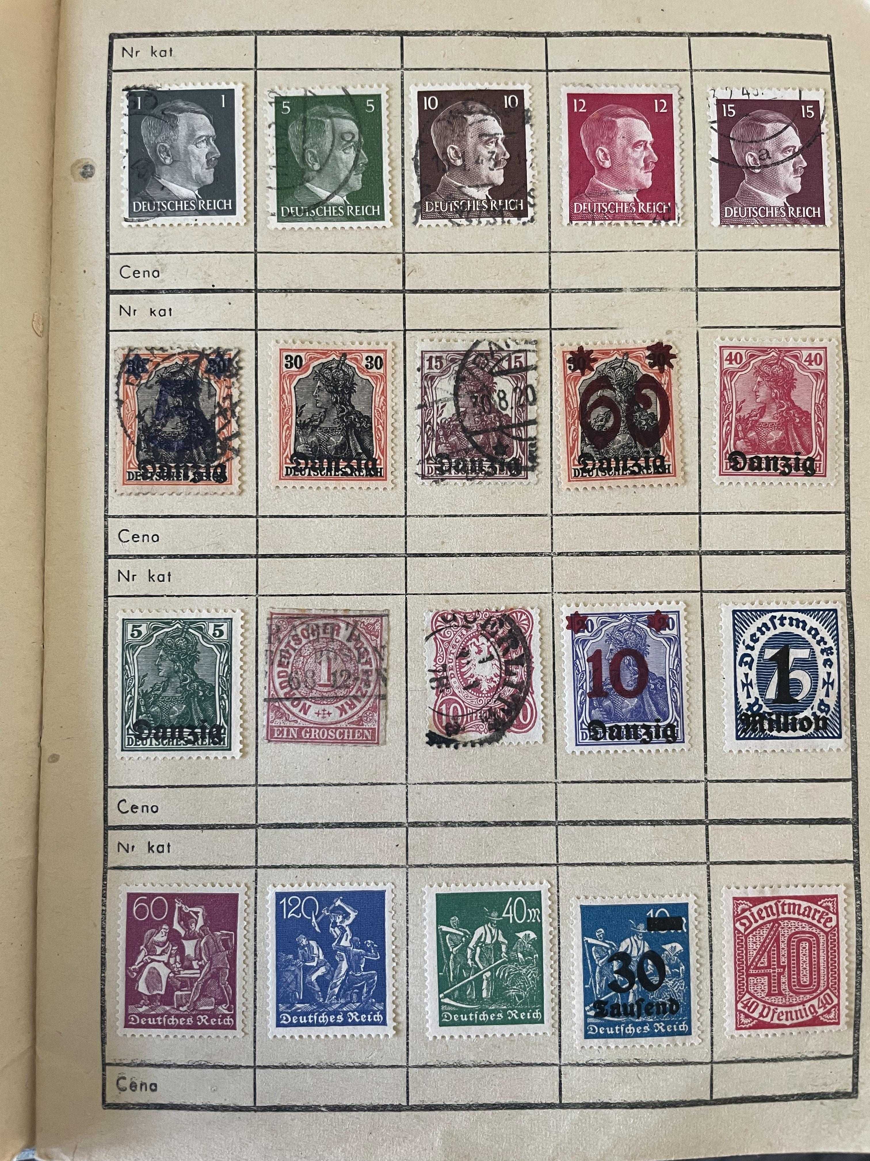 Znaczki Niemcy do 1945