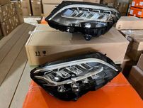 фары w205 Mercedes рестайлинг лед Фари мерседес c-class w205 lci