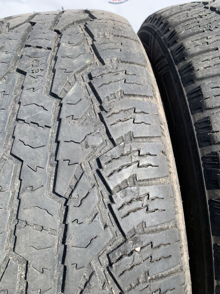 2шт 255/60R18 Nokian Rotiiva AT, СКЛАД Б/У РЕЗИНЫ
