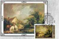 1984 poczta zsrr cccp rosja znaczek pocztowy znaczki pocztowe ermitaż