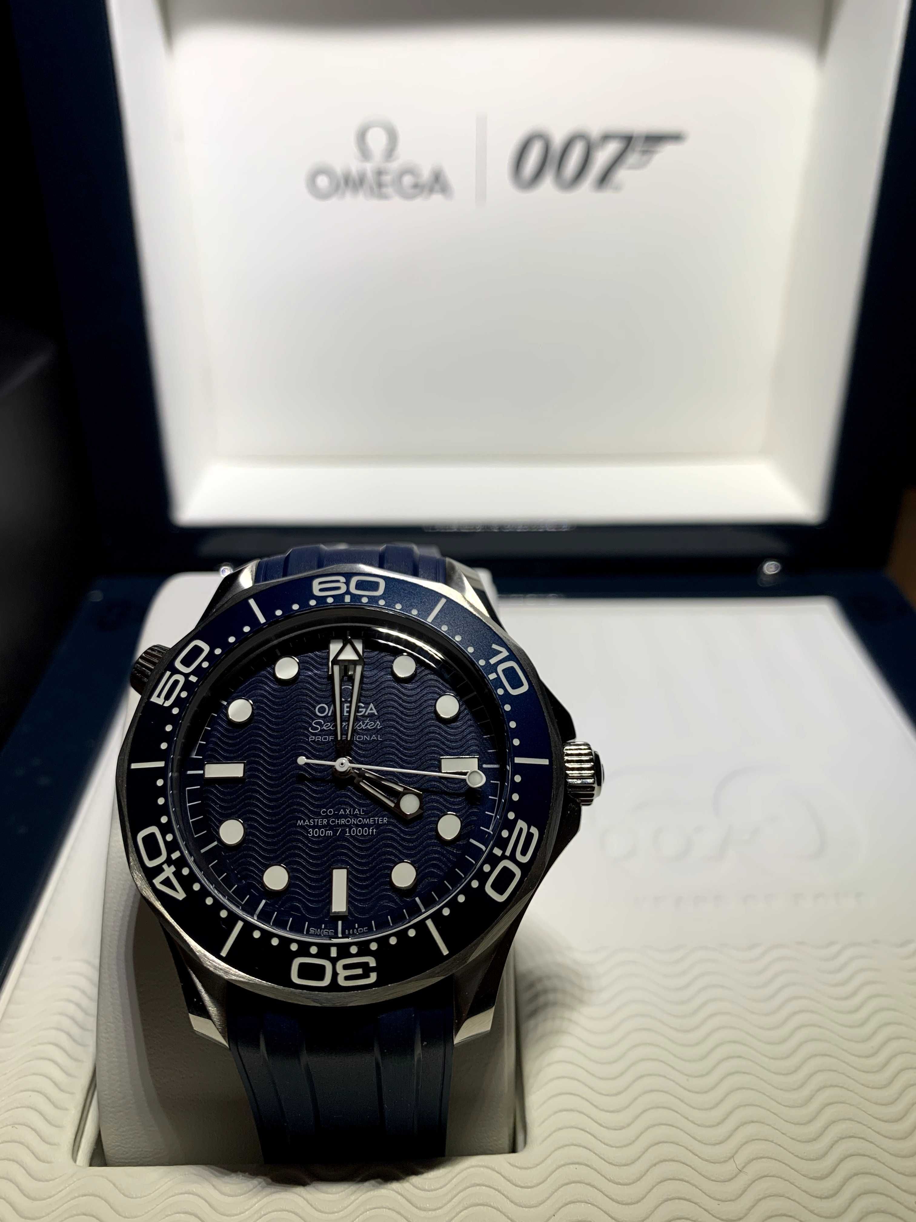 Nowa Omega Seamaster 300M James Bond 60th Ann. 10/2024