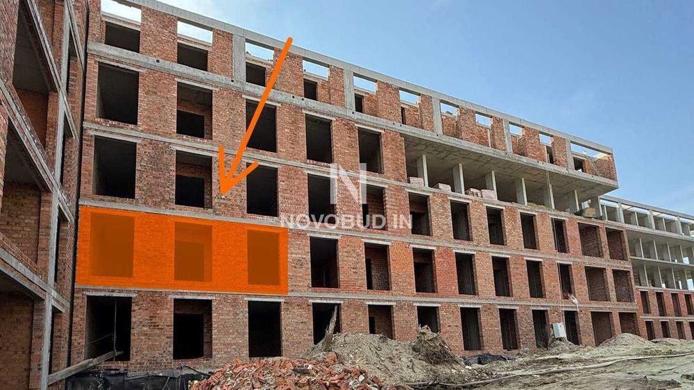 Продаж \ 2кім. квартира 70м2 \ ЖК Спортивна, вікна у двір, секція Б