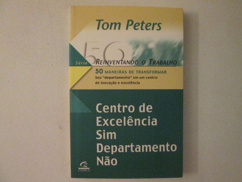 Reinventando o trabalho- (3 Volumes)- Tom Peters