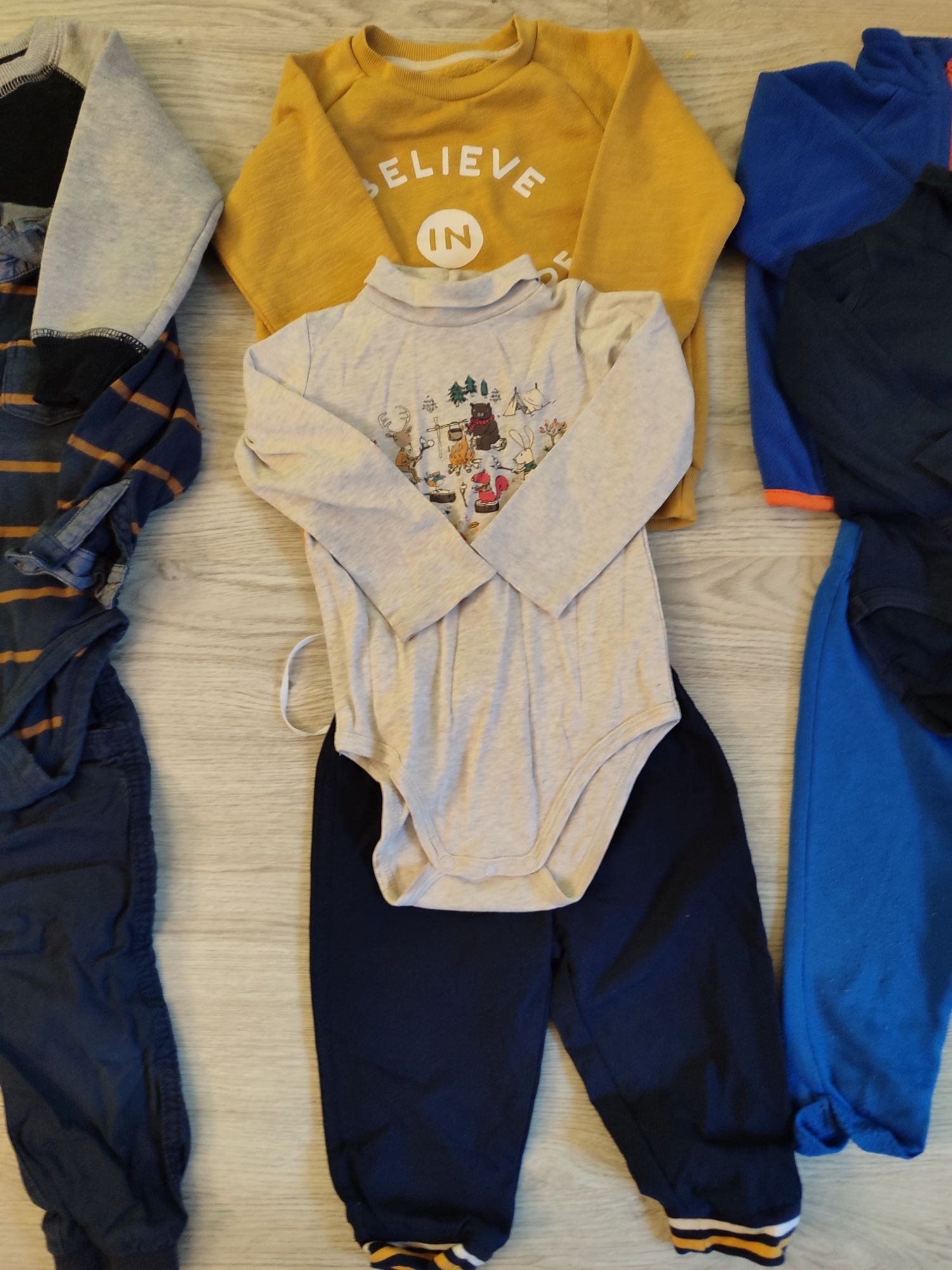 Conjunto de 12 roupinhas para menino 18 meses