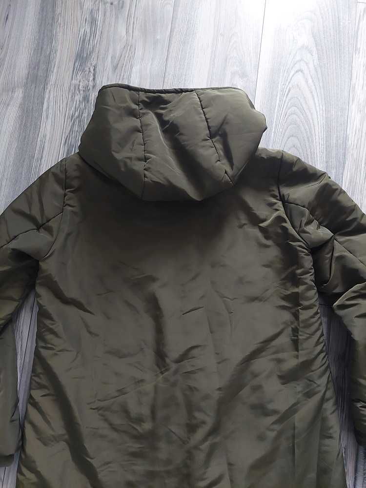 Stradivarius oliwkowa kurtka M