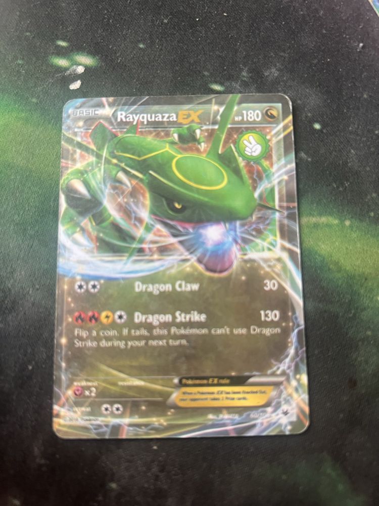 karta pokemon Rayquaza EX