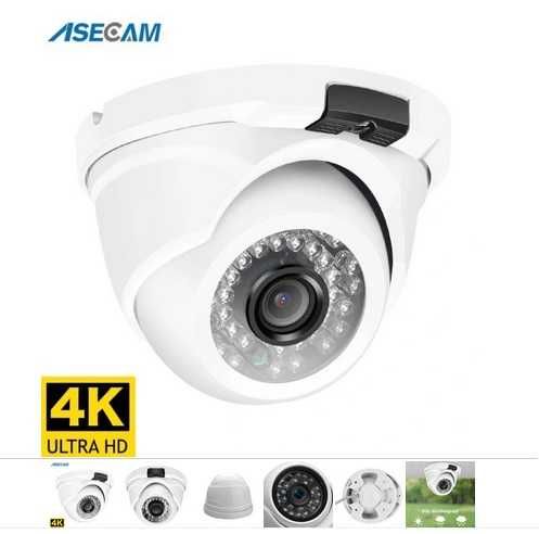 Kamera ASECAM IP 8MP 4K POE H.265 Onvif Metal