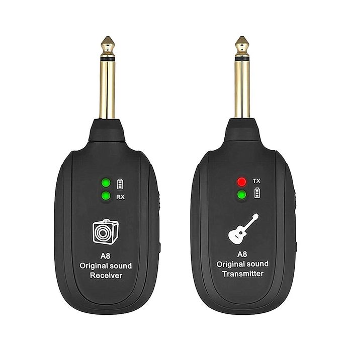 Transmissor e Receptor sem Fio para Guitarra, Baixo, Violino