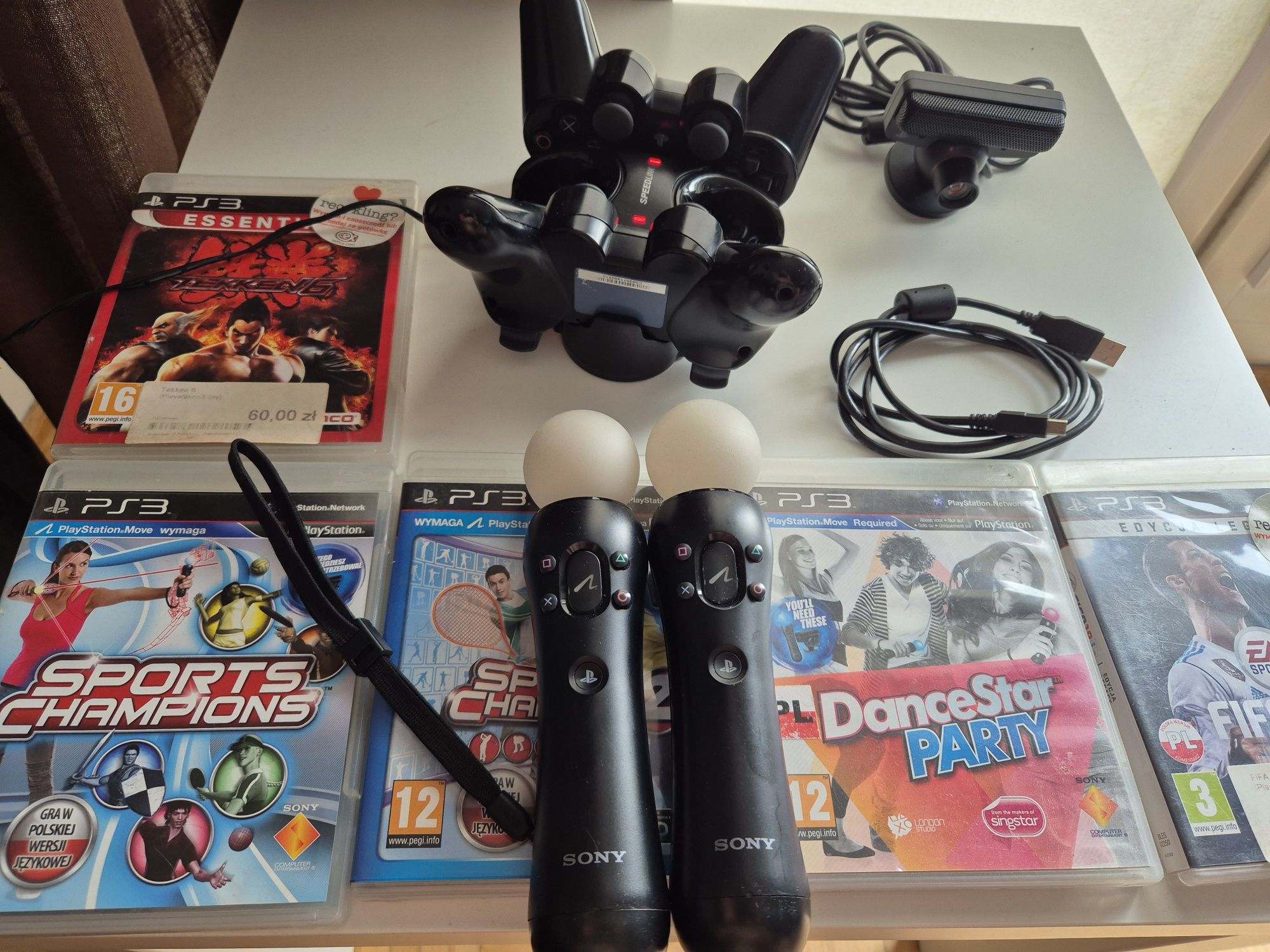Pady, move, kamera, ps3 play station 3