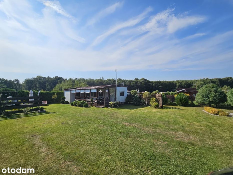 domek letniskowy, działka 500m2,  1,5 km od morza