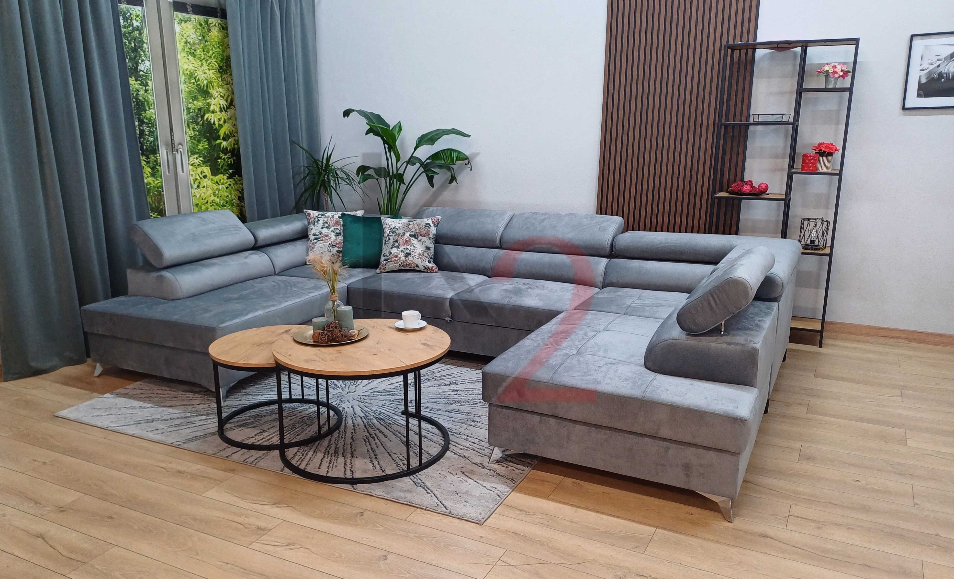 Narożnik MILANO U dostawa 3-7 dni PROMOCJA Rogówka kanapa gratis