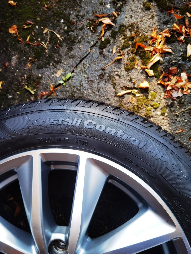 Oryginalne Felgi Infinity Q50 + opony Fulda Krilstall Contron HP2 zimo