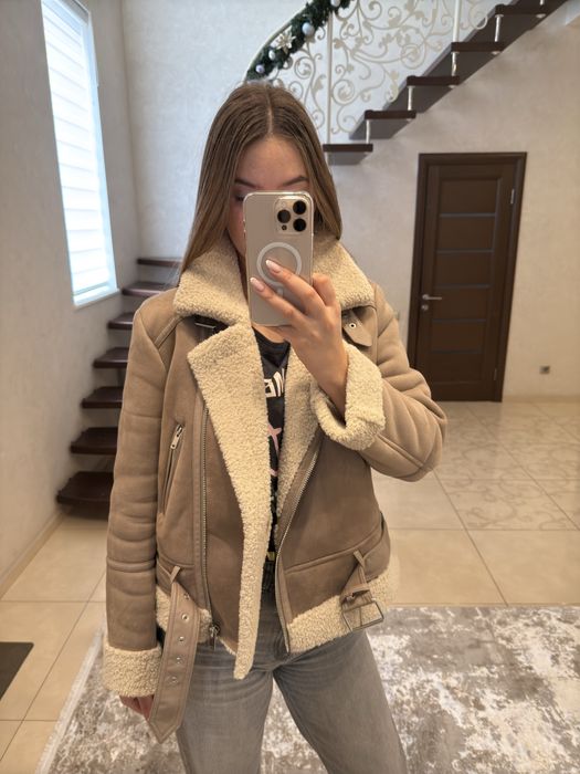 Дубленка искусственная новая