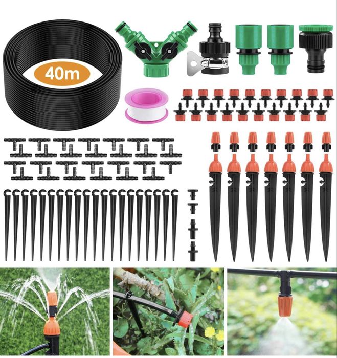 Ehomfy Kurtyna zraszacz linia zraszająca 40 metrów