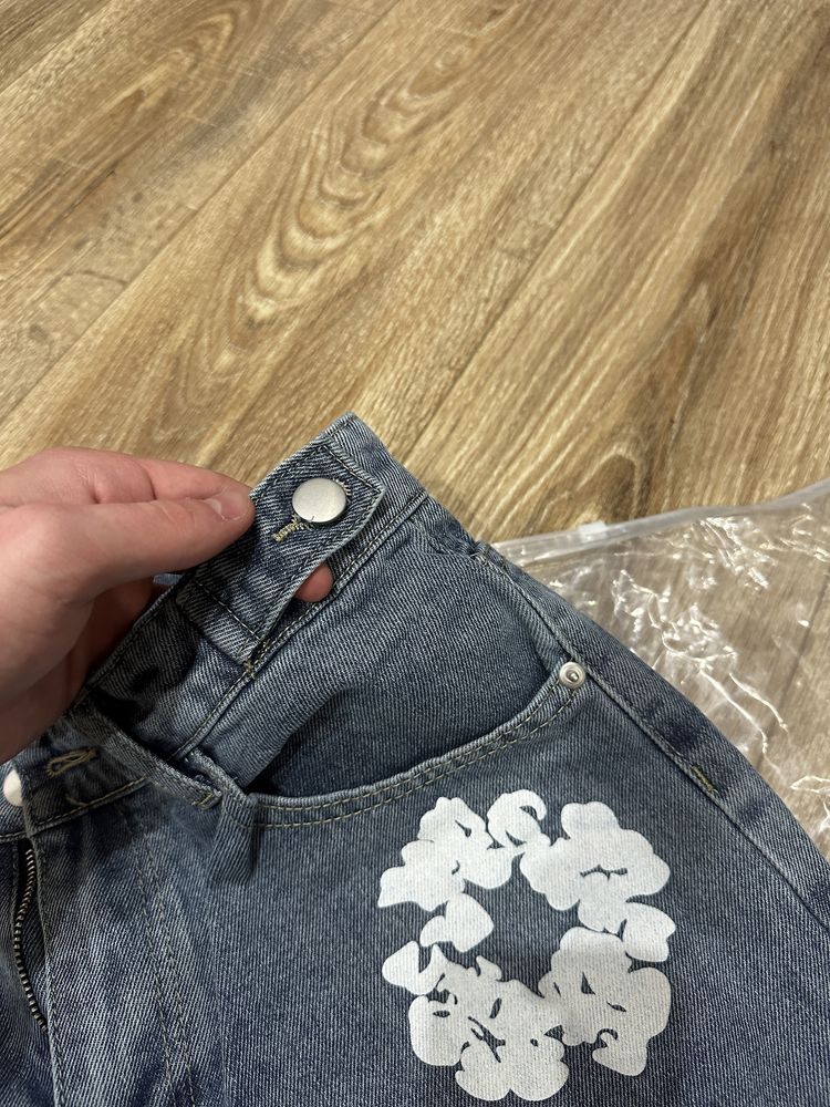 Джинсові шорти Denim Tears. Залишились чорні!
