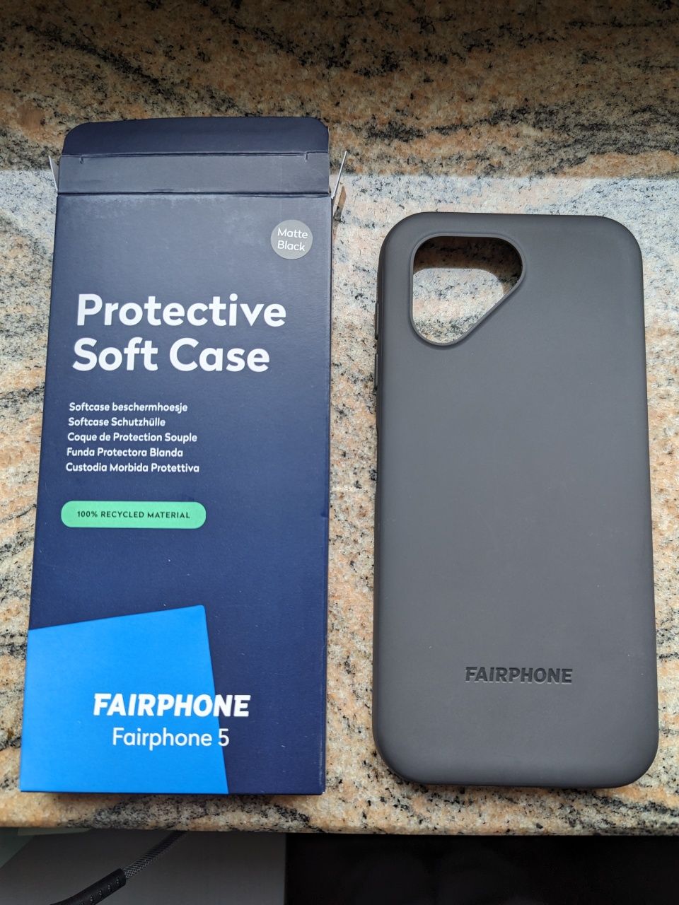 [F5CASE-1ZW-WW1] Etui ochronne Fairphone 5 (czarny matowy) 40 USD