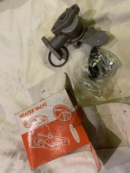 Кран для пічьки - обігрівача, патрубки для ваз 2101 - 2107