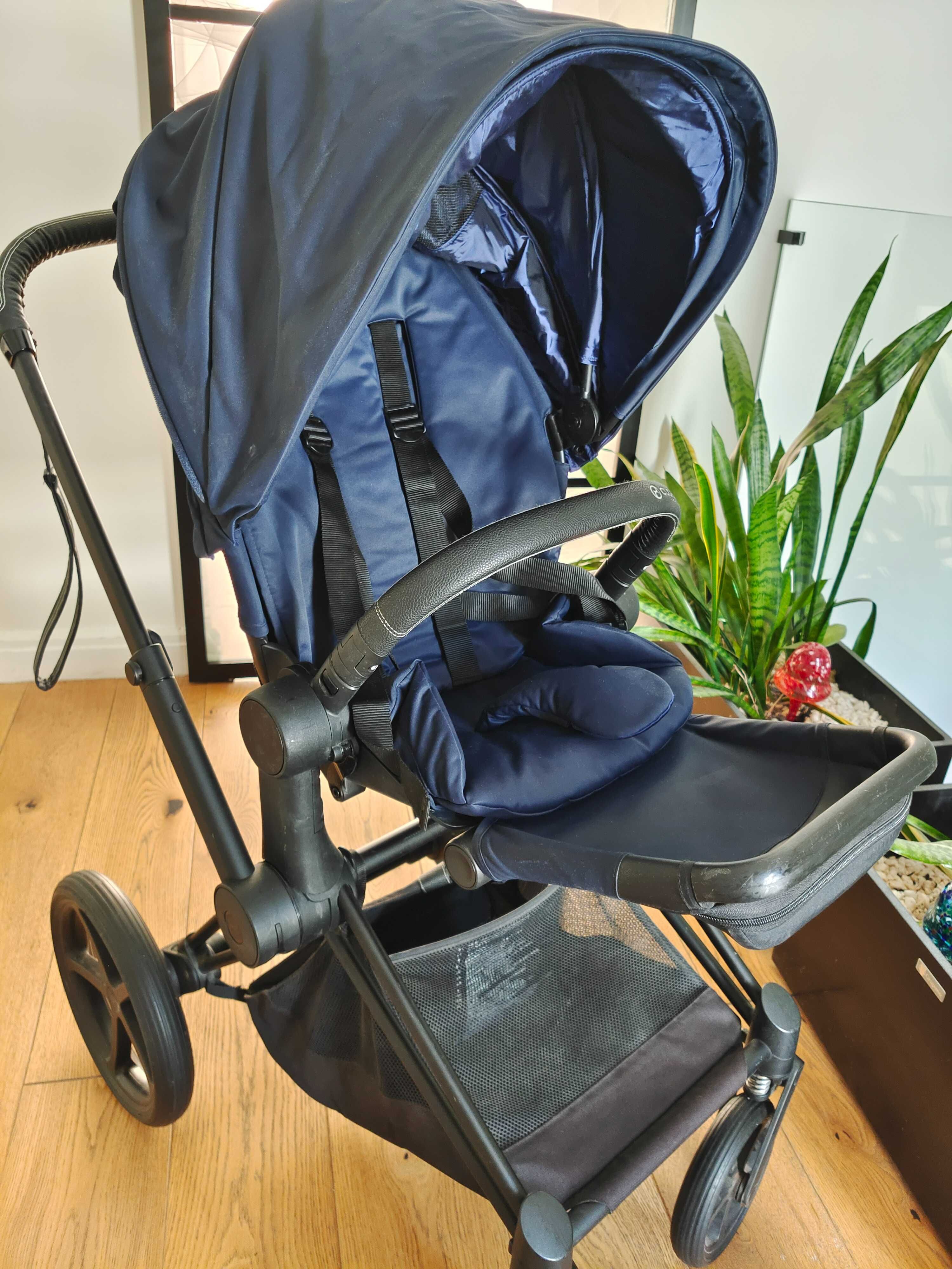 Wózek cybex priam granatowy