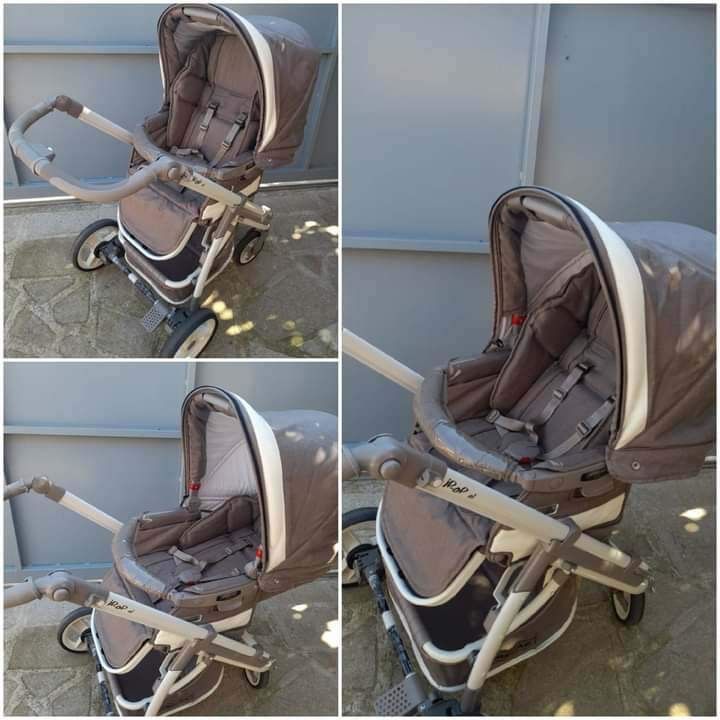 Carrinho de bebé da bebecar + alcofa + acessórios + isofix