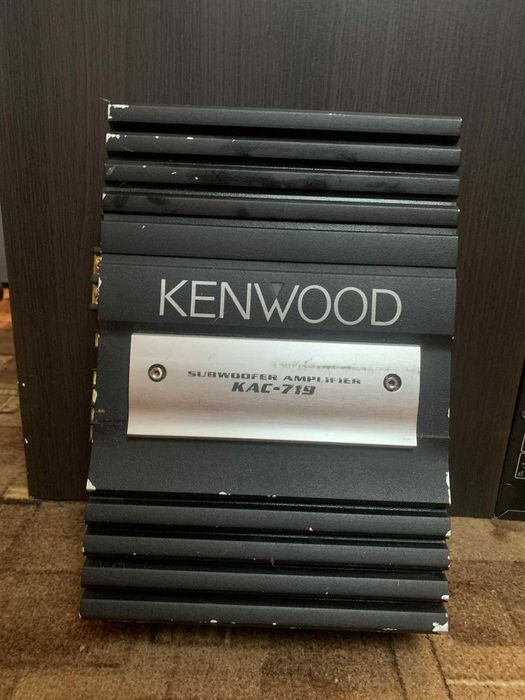 Wzmacniacz samochodowy KENWOOD