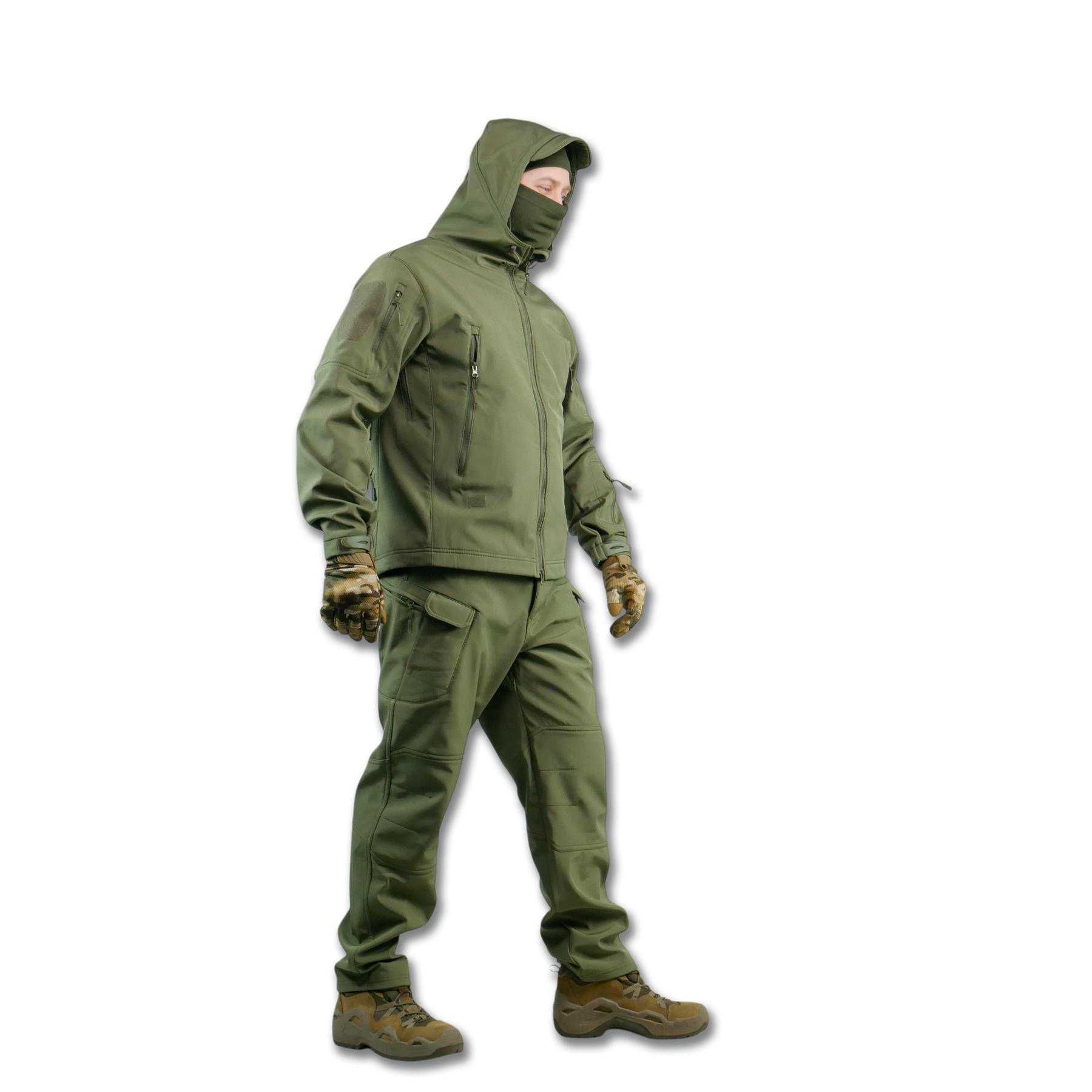 Тактичний костюм Softshell Tactic Demi весна/літо (олива) р. S - 4XL