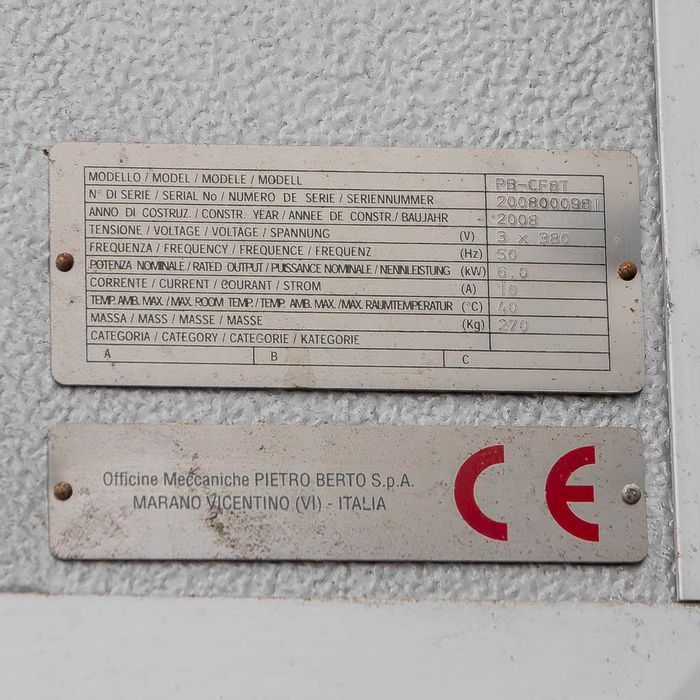 Komora fermentacyjna garownia Pietroberto PB-CF8T