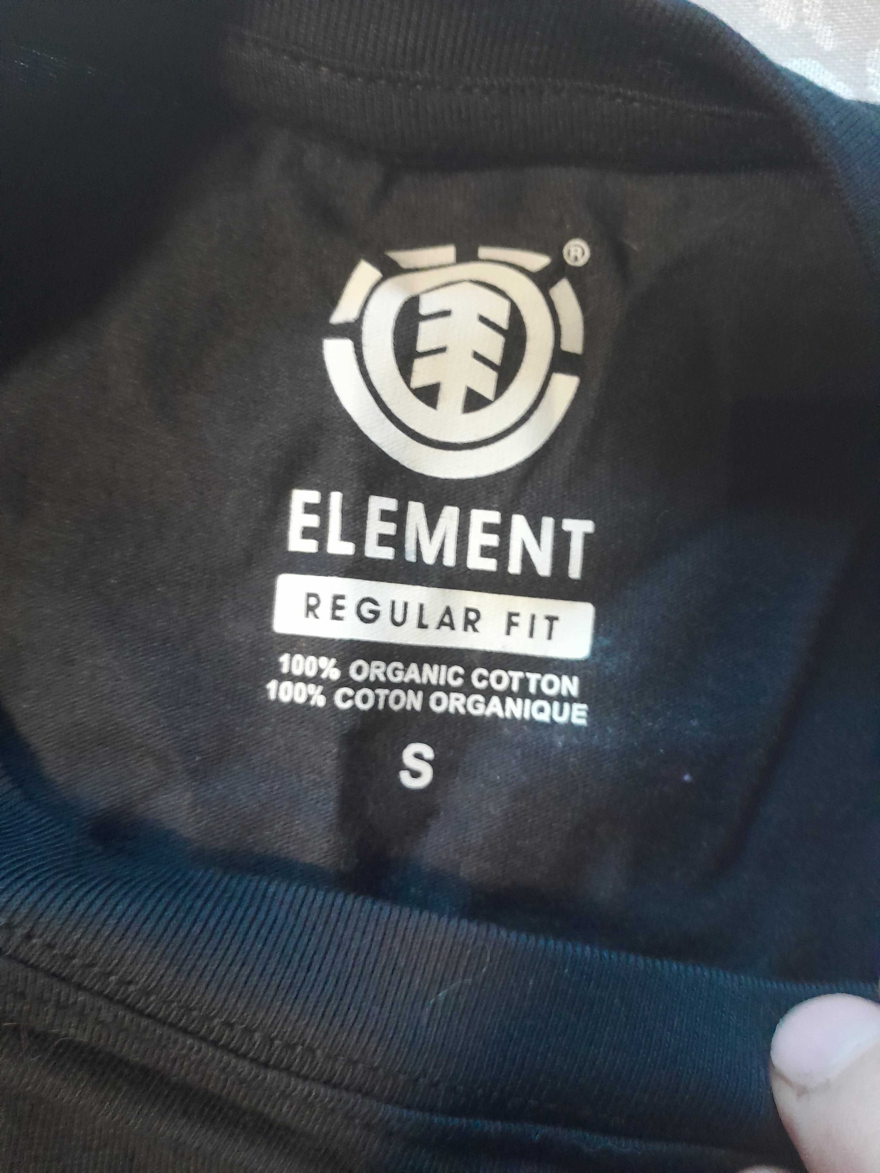 Tshirt Element rozm. S Nowa czarna