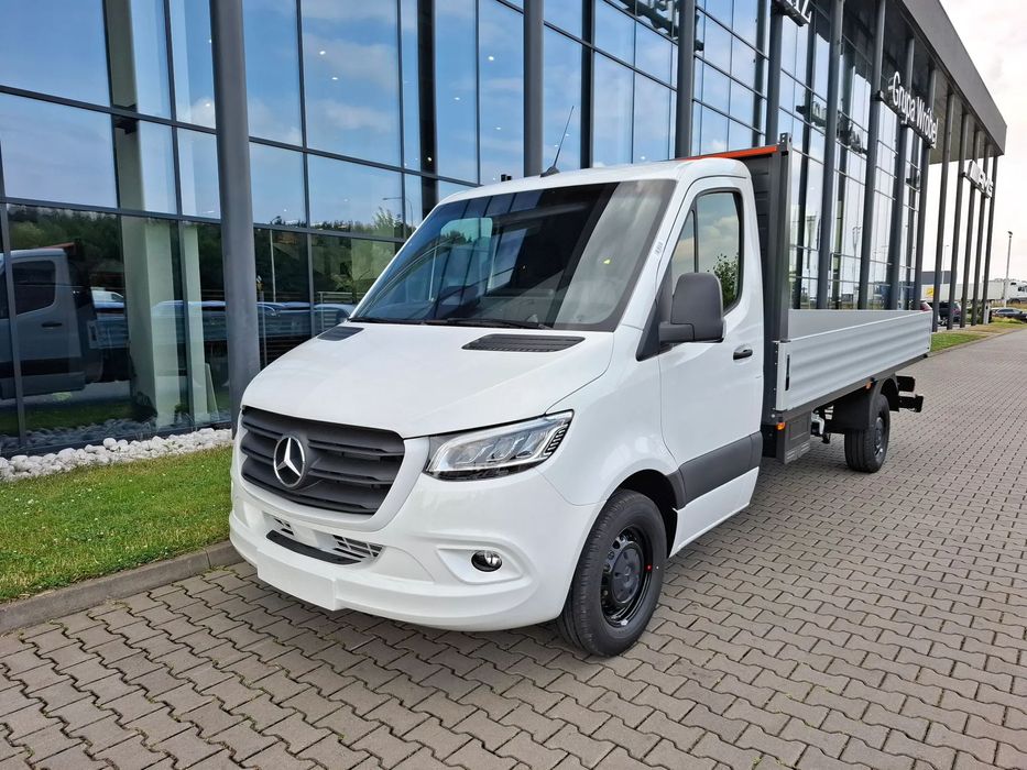Mercedes-Benz Sprinter 317 CDI Podwozie 4325 mm - Skrzynia otwarta  Sprinter 317 CDI Podwozie 4325 mm_AUTOMAT_MBUX10_LED_HAK 3,5T_Skrzynia
