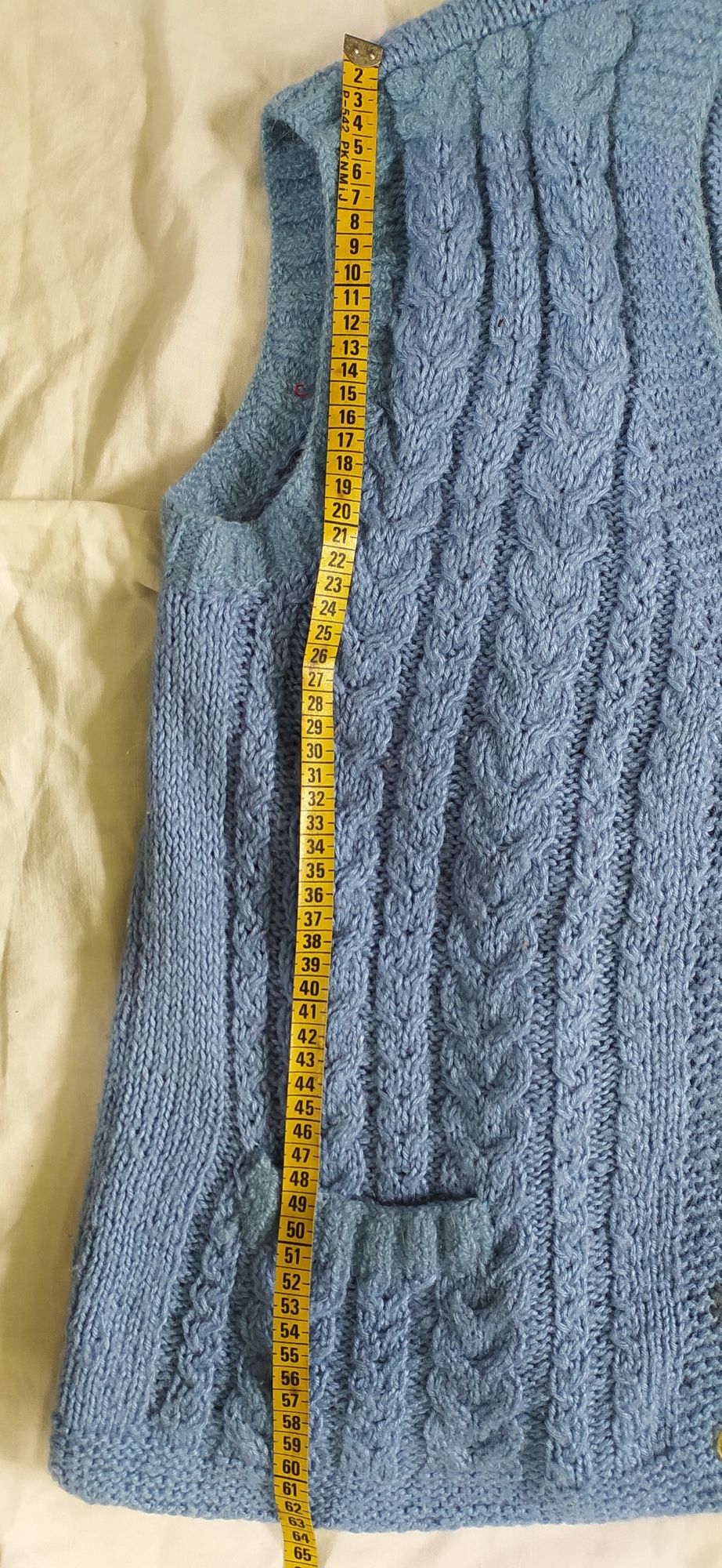 Kamizelki Handmade wełna Vintage