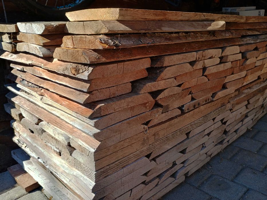 stare deski rustykalne sosna grube 2,5cm 40-80cm dł. 14-28cm szer.