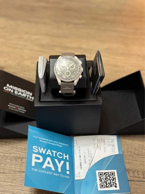 Omega x Swatch MoonSwatch SO33T103 - Kolekcjonerski Model z Pustynni