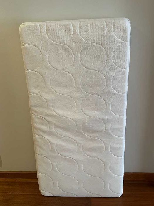 IKEA - Colchão molas ensacadas p/berço, branco, 60x120x11 cm