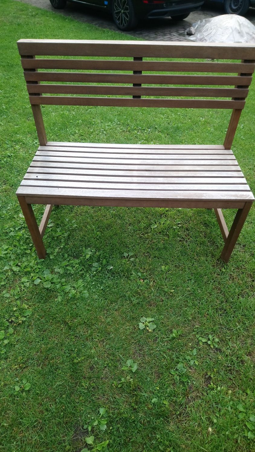 Zestaw mebli ogrodowych /balkonowych z drewna eukaliptusowego